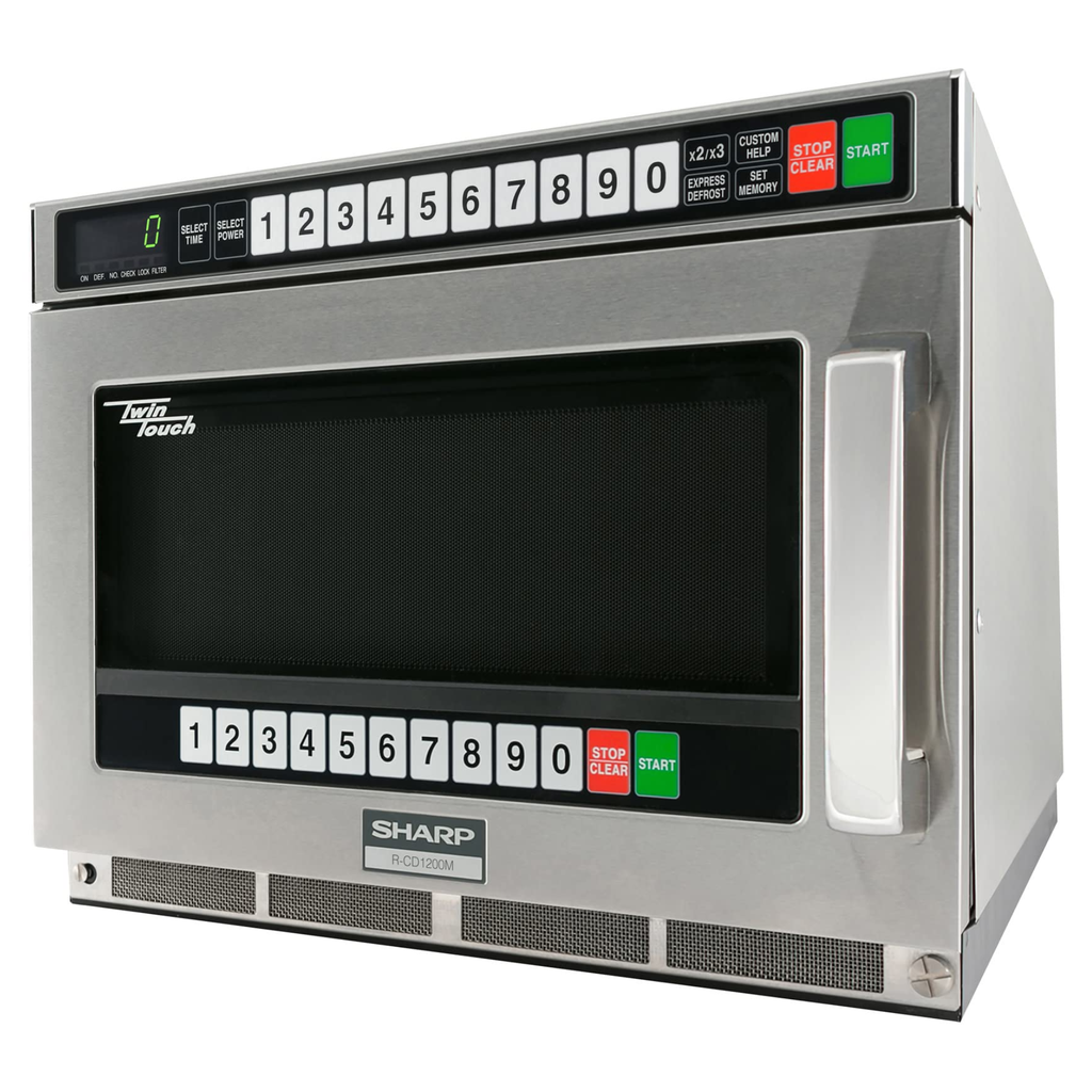 [R-CD1200M] Horno microondas TwinTouch de 1200 vatios