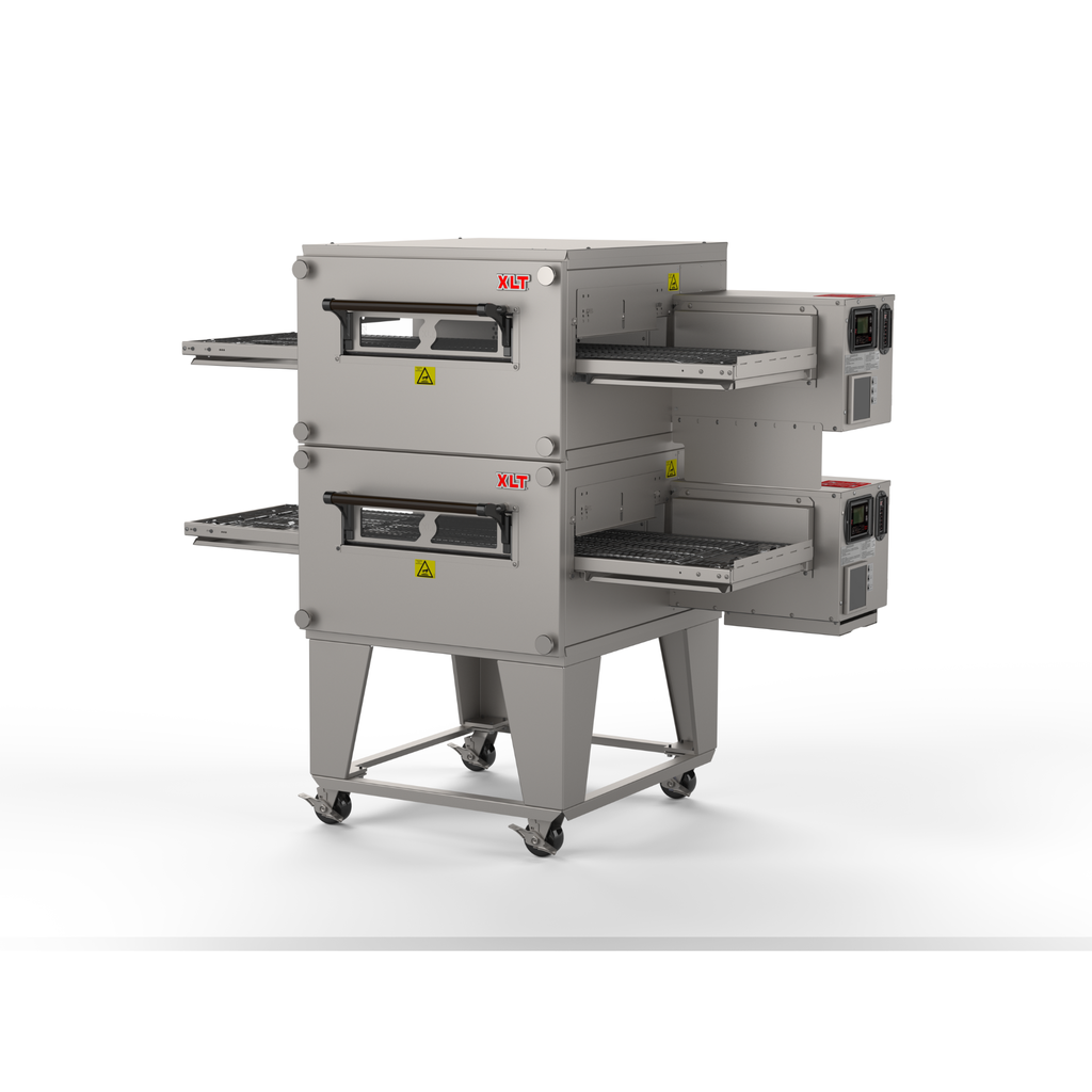 [X3H04 1832-42377] Horno a Gas Comercial pila única de banda, modelo compacto