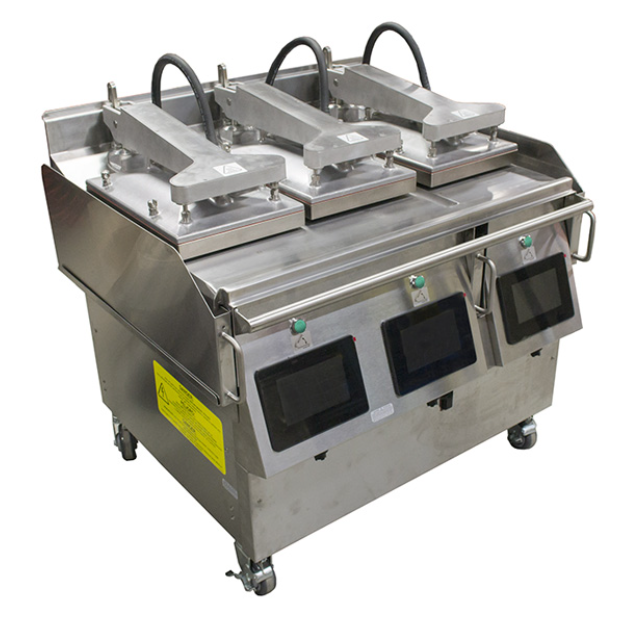 [ME-3PX] PARRILLA ELÉCTRICA DE 3 PLATOS ALMOHADILLA DE ÚLTIMA GENERACIÓN (2+1)