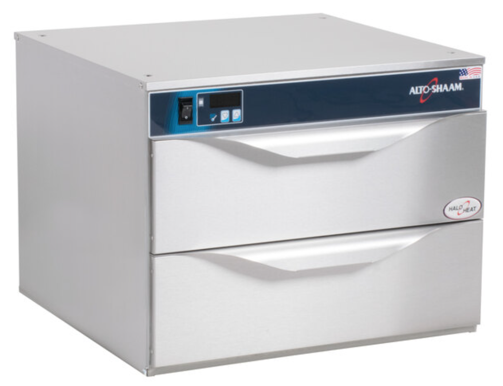 [500-2D] MANTENEDOR CALIENTE DE 2 CAJONES CON HALOHEAT